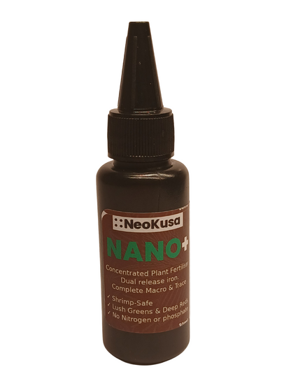 NeoKusa Nano+ shrimp-safe trace fertiliser 30 mL bottle