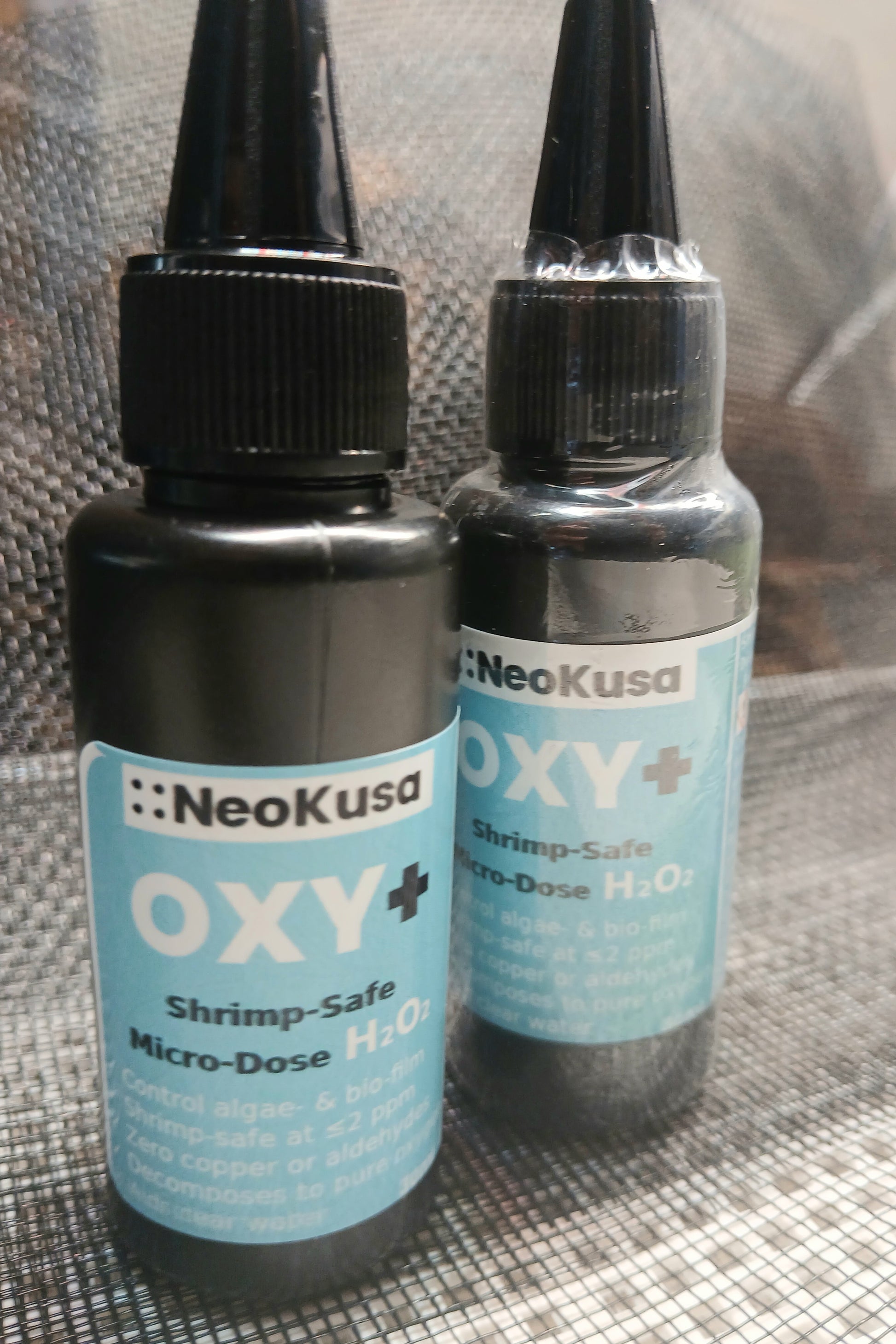 NeoKusa Oxy+ peroxide bottle with dropper